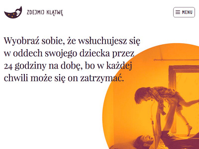 Lift the Curse charity design frontend ngo responsive web