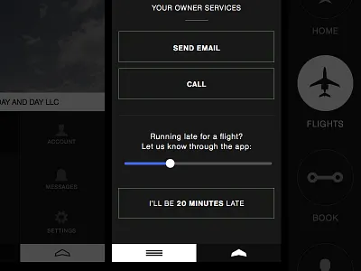 Running late app flight plane private aviation