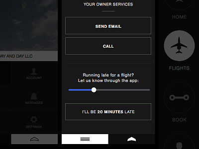 Running late app flight plane private aviation