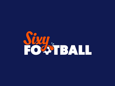 Sixy Football branding football illustration logo soccer tongue