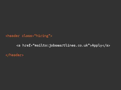 Header Class amersham artlines coding developers hendy hiring penn puns tyler