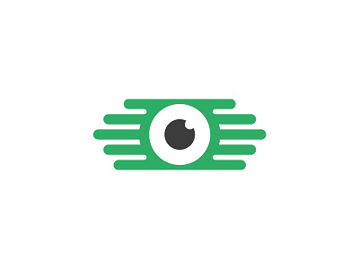 Unused hand eye proposal eye hand logo proposal
