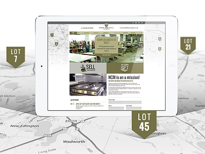 NCM Auctions | Web Design | Web Development | Responsive bespoke mobile friendly responsive web web design web development website