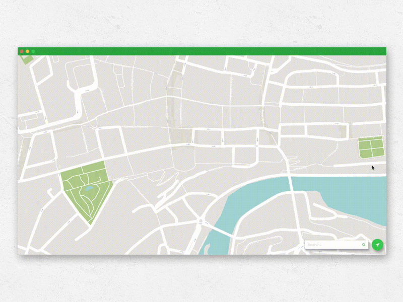 map application 020 animation app application dailyui dailyui 020 location tracker map osx principle ui ux