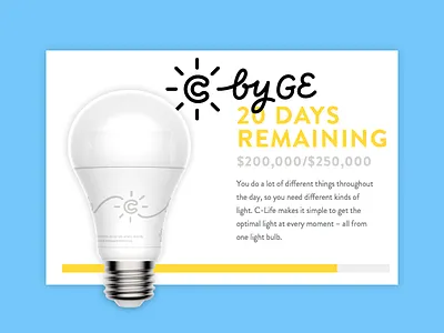 Crowdfunded 032 crowd dailyui funded kickstarter lightbulb