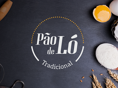 Tradicional bakery brand eat egg flour food fresh gourmet