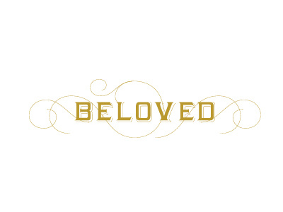 Beloved lettering