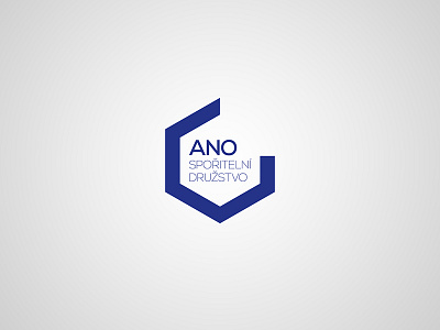 ANO – logotype brand branding design geometry identity logotype symbol typo typography