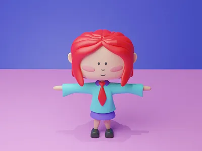 3D Character 3d blender design