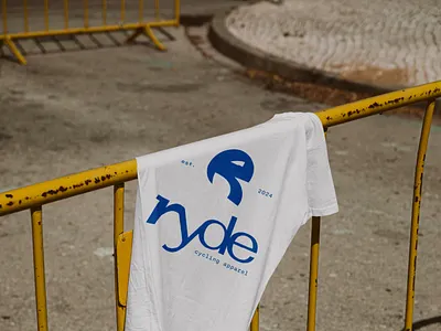 RYDE | Cycling Apparel Logo Suite branding cycling clothing brand graphic design logo packaging sports brand