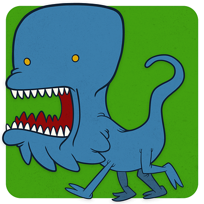 Cuadruppedo cartoon child design illustration monster monsterdoodle