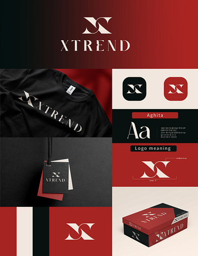 Xtrend Clothing Brand logo & branding Design abstract logo brand identity branding creative logo design graphic design letter logo logo logo design logo inspirations logos minimalist logo modern logo monogram logo typography unique logo x logo design