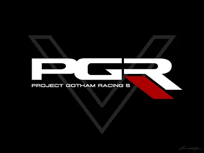 Project Gotham Racing 5 [logo concept] bizarre creations logo microsoft pgr project gotham racing racing xbox