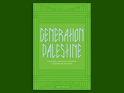 Generation Palestine book cover typography