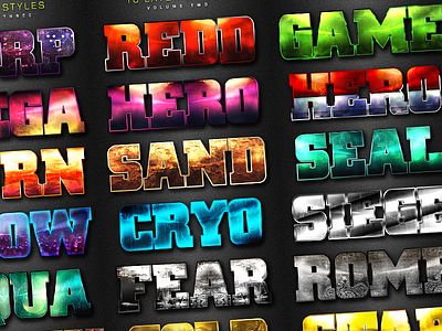 Game Styles game gaming layer styles