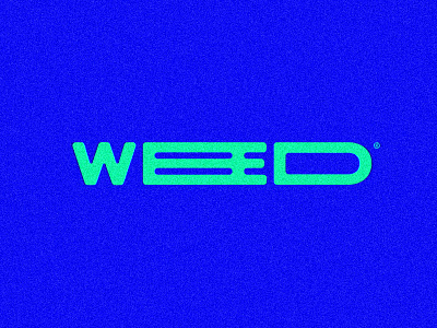 Weed / Logo tasting herbs logo logotype type typography weed