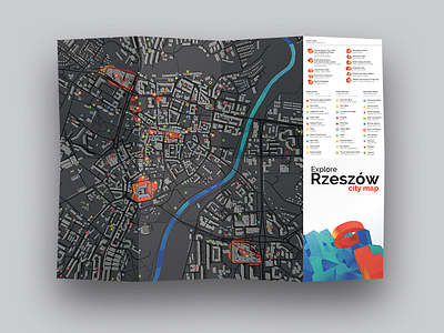 City Map city city map map print tourist quide