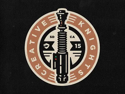 Knights Of HRO badge force icon lightsaber starwars