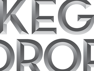 DEG KROP art deco typography