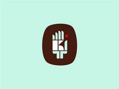 Hand + K hand outtake sketch