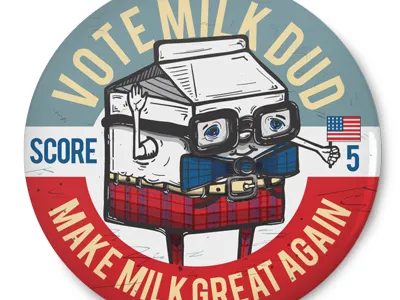 Vote Dud Button For Threadless button campaign fun nerdy threadless vote