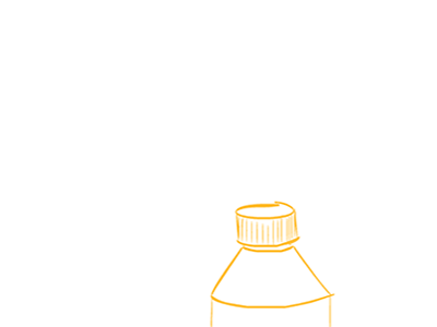 Water animation bottle flash foot pied water wtf