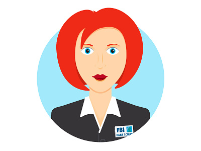 Agent Dana Scully dana scully illustration x files