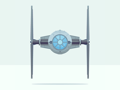 Tie Fighter illustration movies pop culture sci fi star wars tie fighter vector