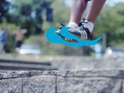 Empowered Precision Jump animation brazil cel frame by frame fx liquid motion mowe parkour rio de janeiro rotoscope