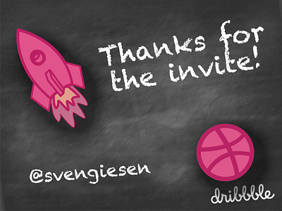 Thanks @svengiesen for the Invite invite thanks
