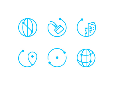 Relocation/Moving Company Icon Set expat icons iconset moving relocation worldwide