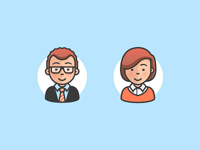 Avatar exploration avatar icons illustration people