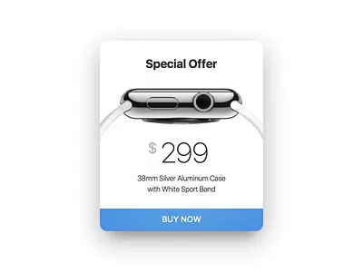 Special Offer 036 36 apple dailyui special offer watch