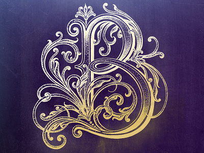 Hand Lettering Sketch decorative hand lettering lettering monogram pen sketch typography