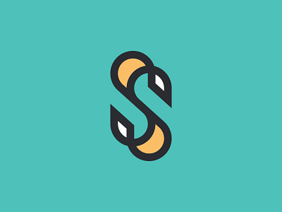 "SS" Mark #2 branding letter logo mark vector