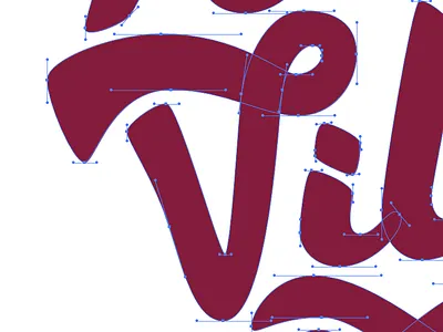 Lettering Bezier Curves hand lettering lettering