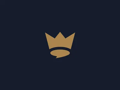 Crown / Social Concept crown logo social