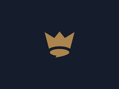 Crown / Social Concept crown logo social