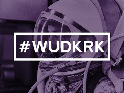 #WUDKRK logotype conference logo nasa space wud