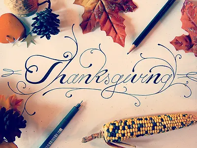 Thanksgiving autumn branding fall lettering photography thanksgiving