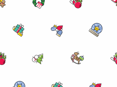 Christmas Tile Background