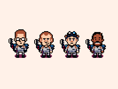 Ghostbusters ghostbusters pixel pixel art pixel dailies
