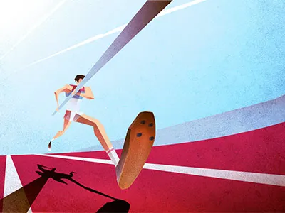 Ok, I'll jump animation biotherm concept motion design motion graphics