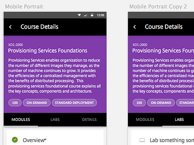 LMS Course Details lms material mobile