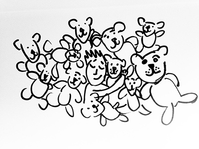 NPR Shop Holiday Campaign ads concepts bears illustration non profit npr photo public radio sketch