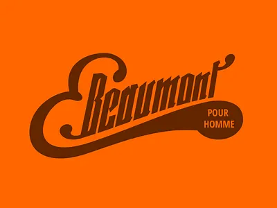 E Beau custom font highforge logo schaini ledo typography