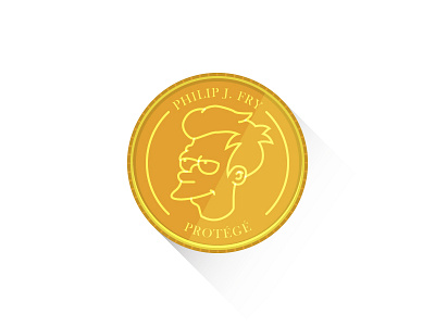 Fry Protégé animation fry futurama illustration illustrator logo mark