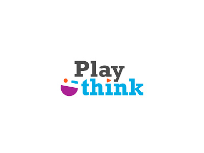 Playthink johnmoreno kids logo play smile think