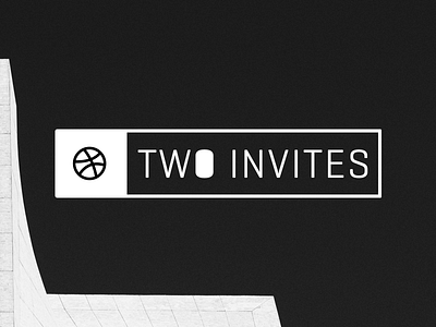 Two Dribbble Invites dribbble framerjs invites