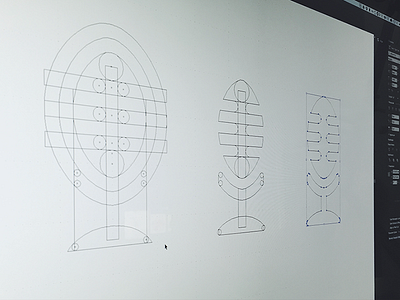 Making logo Tchic-Tchac #vector brand logo real project rugby vecto vector wip